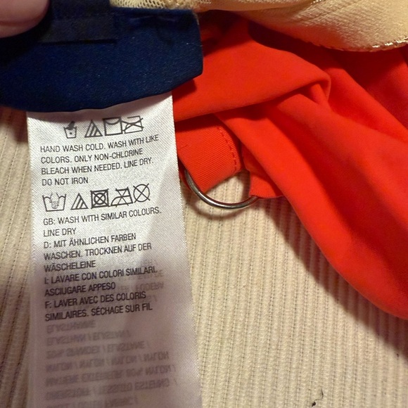 Red Women's Swim Dress - Picture 8 of 10